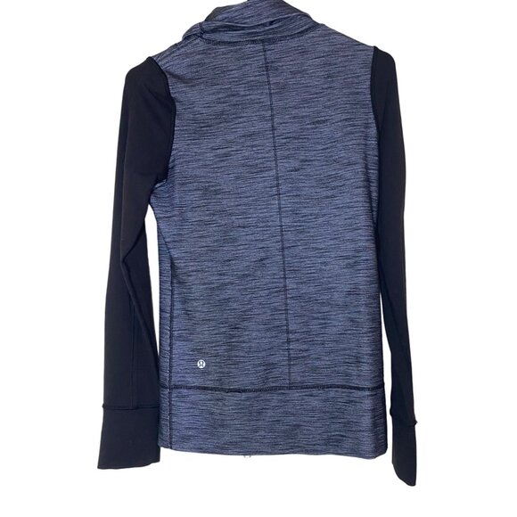 LULULEMON Devine Zip Strech Jacket Womens size 4 Black - Picture 4 of 6